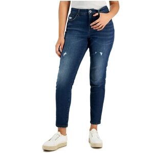 Style & Co Womens Curvy Fit Skinny Jeans Short Length